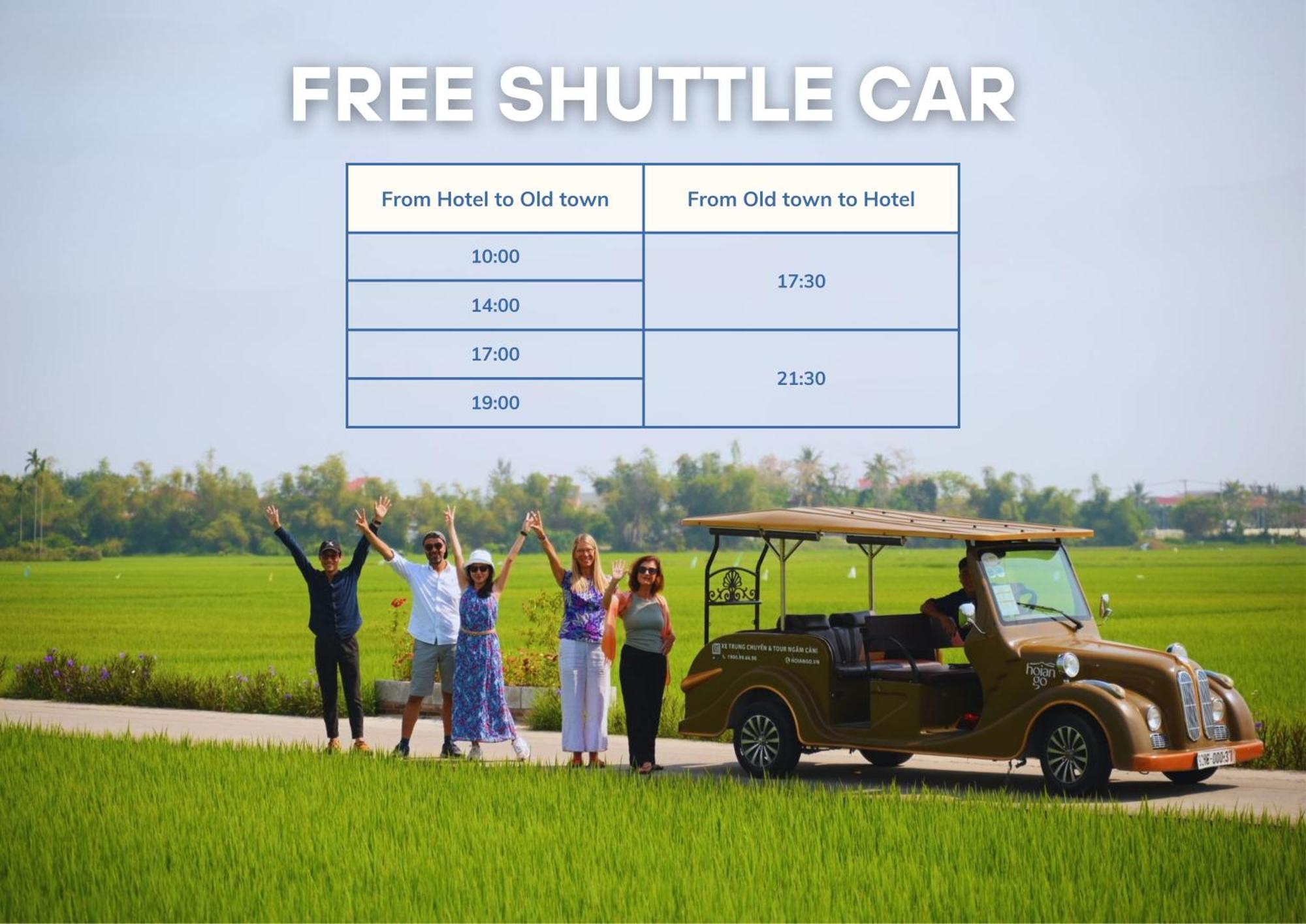 Jm Hoi An Beach Hotel - Free Shuttle Car To Old Town Kültér fotó